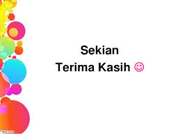 Ucapan terima kasih yang baik adalah seperti berikut: Tulisan Sekian Dan Terimakasih Arum Oriflame
