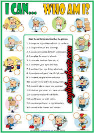 kids esl worksheets otosection
