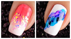 For a cool touch, just do a line of polkadots around the edge of your nail. Simple Nail Art Design 2019 Compilation Cute Nails Art Ideas For Beginners 33 Youtube