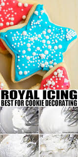 Decorated cookies will last about the same length of time, but for best results, i suggest baking and decorating cookies within a few days of serving or gifting, unless you freeze the cookies. Easy Royal Icing Sugar Cookie Icing Royal Icing Recipe Royal Icing Sugar Cookie Icing