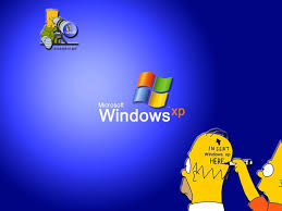 The Simpsons Wallpaper Simpson Xp Walpaper The Simpsons Funny Computer Wallpaper Funny Computer Backgrounds