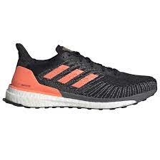 Wir haben die schuhgrößen aller marken (asics, nike, adidas etc.) in zentimetern für dich ermittelt und du kannst nun völlig unabhängig von den größenangaben der hersteller deinen passenden schuh (seiner länge nach) aussuchen. Adidas Solar Boost St 19 M Herren Runningschuh Schwarz Orange Eh3501 Sporthaus Marquardt Online Shop Fur Sportbekleidung Mode Schuhe