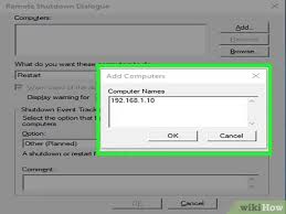 Shutting down or restarting a remote computer is a piece of cake after establishing the connection. 4 Ways To Shut Down Or Restart Another Computer Using Cmd