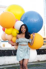 21st Birthday Outdoor Birthday Photoshoot Ideas For Adults Photo Diary Rooftop Balloon Photo Shoot Karya Schanilec Photography 21st Birthday Photoshoot Birthday Woman Birthday Photography