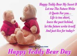 Best 200 Teddy Day Sms Status In Hindi English In 2018 Happy Teddy Bear Day Teddy Bear Day Teddy Day Teddy bears don't need hearts as they are already stuffed with love. happy teddy bear day