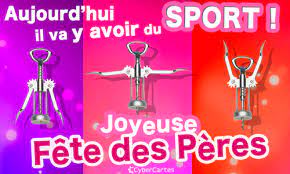 En france, la fête des pères a lieu le troisième dimanche de juin. Carte Une Fete Des Peres Tres Sportive Cybercartes Com