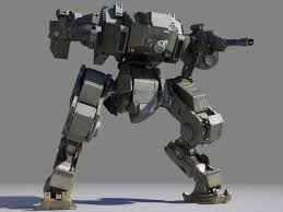 Mech Fighter 3d Model Mech Combat Robot Robot Concept Art