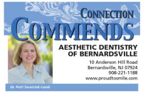 Bernardsville dentist, aesthetic dentistry of bernardsville is a local, trusted dental practice offering general and cosmetic dentistry, teeth whitening, . Dr Patti Swaintek Lamb The Connections Magazines New Jersey