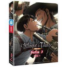 La saison 1 a été diffusée entre le 6 avril 2013 et le 29 septembre 2013 soit pendant 176 jours. L Attaque Des Titans Saison 3 Partie 1 Sur 2 Edition Collector Blu Ray Blu Ray Achat Prix Fnac