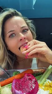 14 MILLION views and people are obsessed with this meal! 🔥 Chicken apple  sausage with mustard, cottage cheese, a purple radish (yes, PURPLE!) with  mustard, and celery that was weirdly good. 🥒💛 Plus, ...