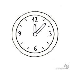 Disegno Di Orologio A Parete Da Colorare Orologio A Parete Orologio Disegni