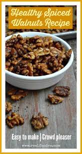 Spiced Walnuts Recipe Recipe Walnut Recipes Spiced Walnuts Recipe Spiced Walnuts