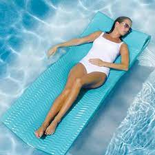 Recreational deluxe floating pool chair. California Sun Deluxe 1 5 Thick Oversized Unsinkable Ridged Foam Pool Float Aquamarine Walmart Canada