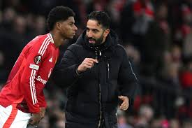 Ruben Amorim claims the bragging rights over Marcus Rashford in disaster for Manchester United