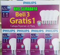 (1) lampu led philips 14.5 watt mycare coolday light eyecomfort 1650 lumen. Jual Lampu Led Philips 6 5 Watt Bohlam 6 5w Paket Philip 6 5 W Bulb 6 Watt 6 W Ganti 7 W 7watt 7w Beli 3 Gratis 1 Di Lapak Khs Surabaya Bukalapak