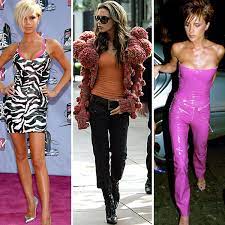Vermutlich bekamen david und victoria beckham nach drei knaben nur deshalb ein. Victoria Beckham Lackleder Co Diese Outfits Bereut Sie Heute Bunte De