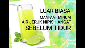 Menyokong dan meningkatkan sistem imunisasi. Tips Sehat Luar Biasa Manfaat Minum Air Jeruk Nipis Hangat Sebelum Tidur Youtube