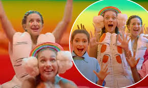 See more of kate hudson on facebook. Kate Hudson Sports Rainbow Face Paint In Sia S Colourful Music Video For New Song Together Daily Mail Online