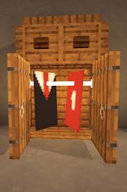 Minecraft Furniture Design Dresser In 2020 Minecraft House Designs Minecraft Room Minecraft Decorations