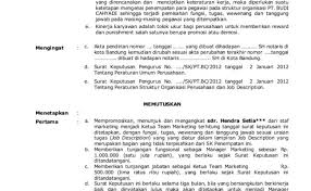 Jika anda bekerja di salah satu perusahaan, maka sebisa mungkin tentu anda akan berusaha untuk bekerja dengan baik, bukan? Contoh Surat Keputusan Organisasi Nusagates