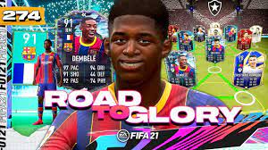 Ricordate di controllare sempre prima nel vostro club se sono disponibili carte utili con stesso overall e che in elaborazione…… overall e stats ufficiali ousmane dembele flashback. Fifa 21 Road To Glory 274 91 Flashback Ousmane Dembele Unlocked Youtube