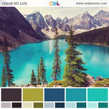 Thanks to the practical size of it you can effortlessly put it into your purse so my palette may be your best friend during your shopping. Lakeside Oasis Color My Life Color Palette Green Color Pallete Color Palette Pink
