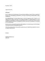 A job application letter or cover letter is a document sent by a prospect employee to a prospect employer. Tagalog Application Letter