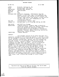 ED 395 574 AUTHOR TITLE INSTITUTION REPORT NO PUB DATE NOTE AVAILABLE FROM  PUB TYPE JOURNAL CIT EDRS PRICE DESCRIPTORS DOCUMENT