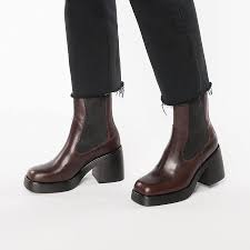 Amazon.com | Vagabond Shoemakers Brooke Leather Boot Java EU 36 (US Womens  6) M | Ankle & Bootie