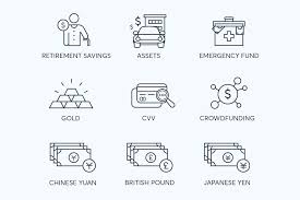 78 Fintech Line Icons