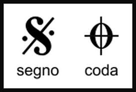 Borrowed from italian coda (literally tail). Dal Segno Al Coda Italian Musical Terms