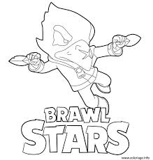 Supercell nous propose un jeu orienté. Coloriage Flying Crow Brawl Stars Dessin Brawl Stars A Imprimer