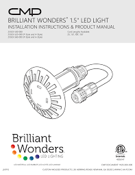 Brilliant wonders water feature waterfalls, adding a beauty of led lighting and sound to transform your outdoor living space. Brilliant Wonders 1 5 Led Light