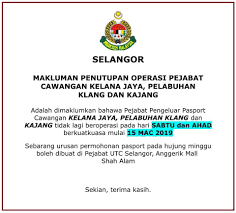 Pejabat imigresen cawangan kelana jaya, blok a, plaza glomac. Jabatan Imigresen Malaysia Melaka Olivkrowol