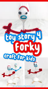 How To Make Forky Craft Disney Crafts For Kids Toy Story Crafts Fun Crafts For Kids