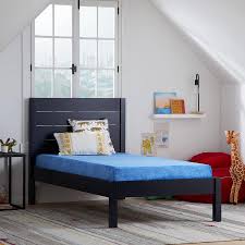 The panel bed features an arched headboard with a gentle curve that's echoed in the dresser mirror. Youth Bedroom Furniture At Lowes Com