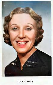 A young Doris Hare, Doris went