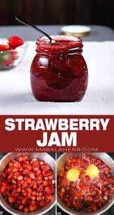 Easy Strawberry Jam Recipe Video Jam Recipes Strawberry Jam Recipe Easy Strawberry Jam