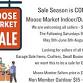 Moose Market JUNE 6 Indoor/Outdoor Sale