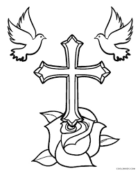 Why did jesus die on the cross? Free Printable Cross Coloring Pages For Kids