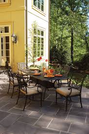 Beautiful Grand Tuscany Dining Set Shown In The Desert Bronze Finish Patio Furniture Dining Set Aluminum Patio Furniture Cast Aluminum Patio Furniture