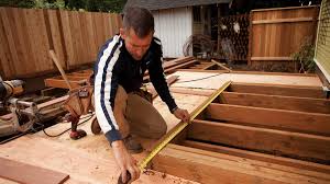 I would install a single flush beam 24 they are distributed for use with trex elevations and are readily available online (i buy them through. How To Install A Picture Frame Deck Border Fine Homebuilding