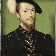 Vue présumée du jardin du Luxembourg à Paris.