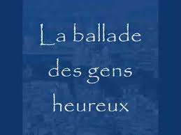Gerard Lenorman La Ballade Des Gens Heureux Youtube Nostalgie Franzosisch