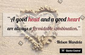 A Good Head And A Good Heart Quotes Central