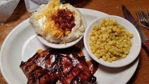 I let the chicken marinate overnight and finished it on the grill. Grilled Bbq Chicken Loaded Mashed Potato And Corn Picture Of Texas Roadhouse Bangor Tripadvisor