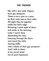 The Thinker William Carlos Williams William Carlos Williams Poetry Reading My Poetry