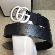 Black And Silver Gucci Belt Gucci Leather Belt With Double G Buckle 406831 Silver Gucci Belt Gucci Leather Belt Belts For Women
