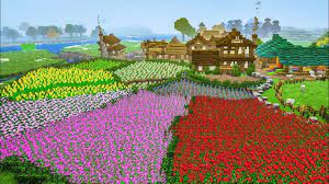 Garden Planning Minecraft Flower Garden Minecraft Flower Garden Flower Garden Ideas Landscaping Flower Minecraft Farm Minecraft Garden Minecraft Houses