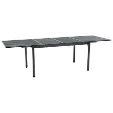 Solid acacia wood garden dining table, patio dining table with an umbrella hole. John Lewis Partners Henley By Kettler Rectangular 6 8 Seater Extending Garden Dining Table Grey At John Lewis Partners